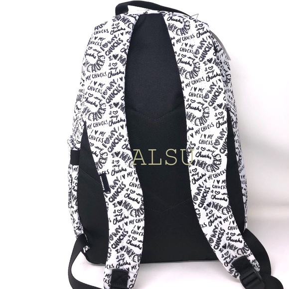 Converse Women’s Go Backpack I 🖤 my chucks - Picture 4 of 7